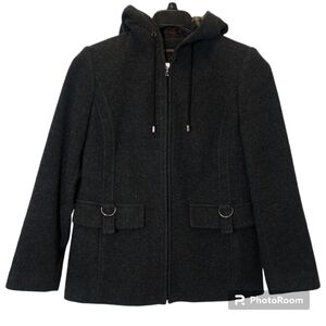 Fleet Street Women's Wool Blend Coat Size PS